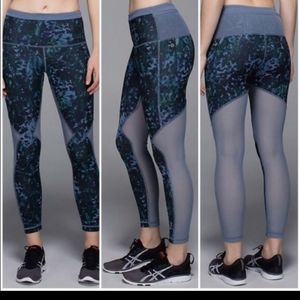 Lululemon Running In the City 7/8 Tight Floral